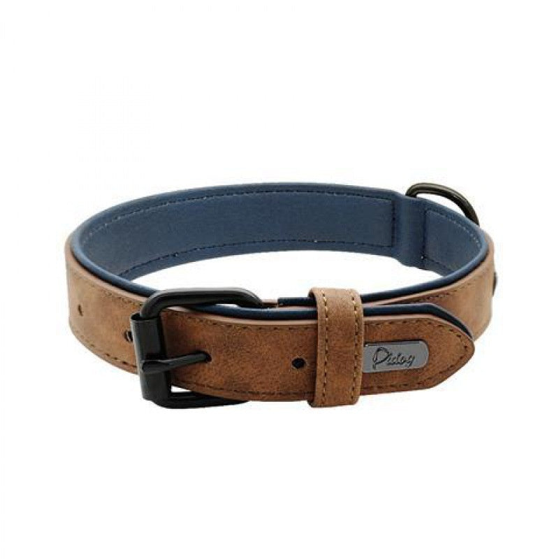 Collier de chien de compagnie ajustable anti-perte gravé
