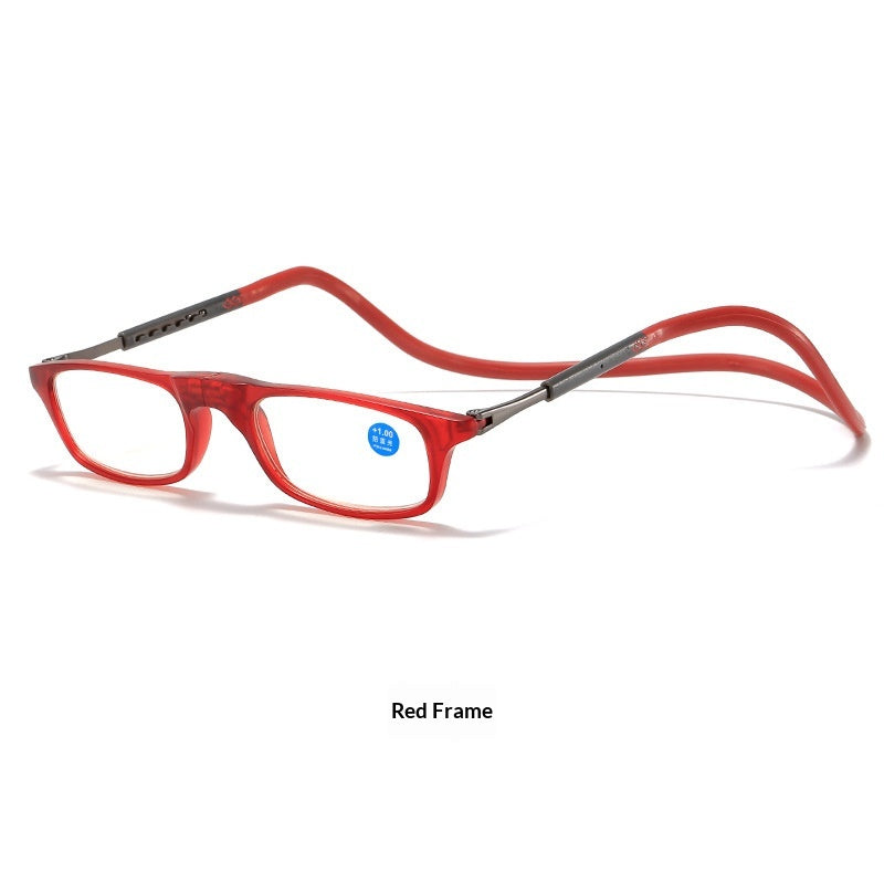 Magnetic Neck-Hang Lunettes Presbyopic confortables et portables haute définition