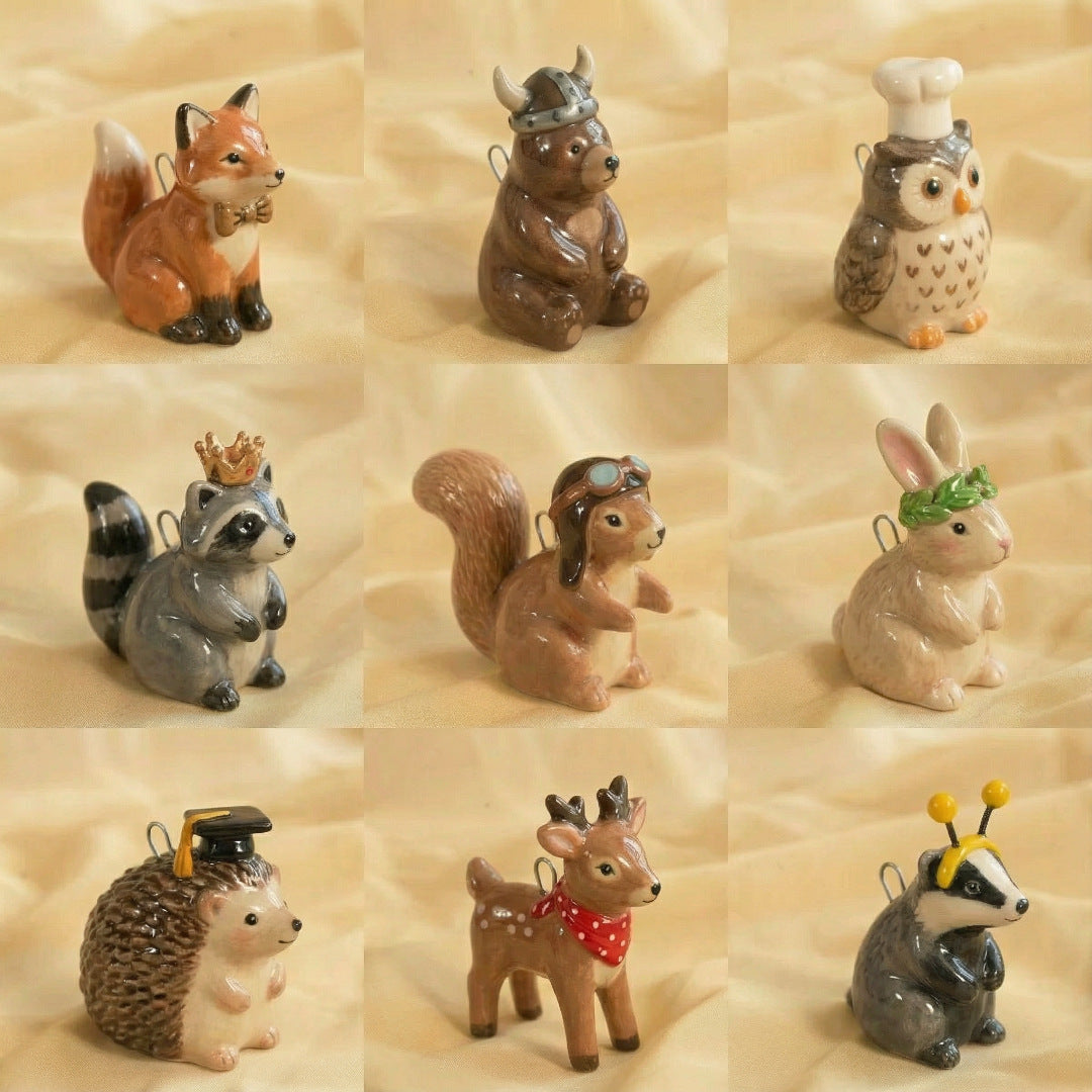 Petit Animal Série DIY Accessoires Pendentif à huile drippée
