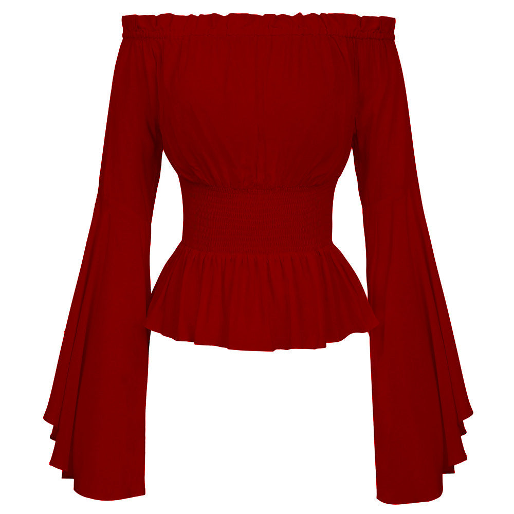 Chemise minimaliste style Renaissance pour femmes