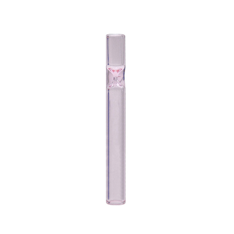 Clear Straight Glass Telescopic Suction Smoke Pipe