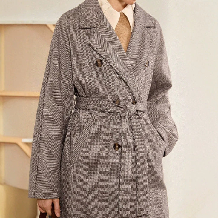 Manteau long en dentelle de Woolen