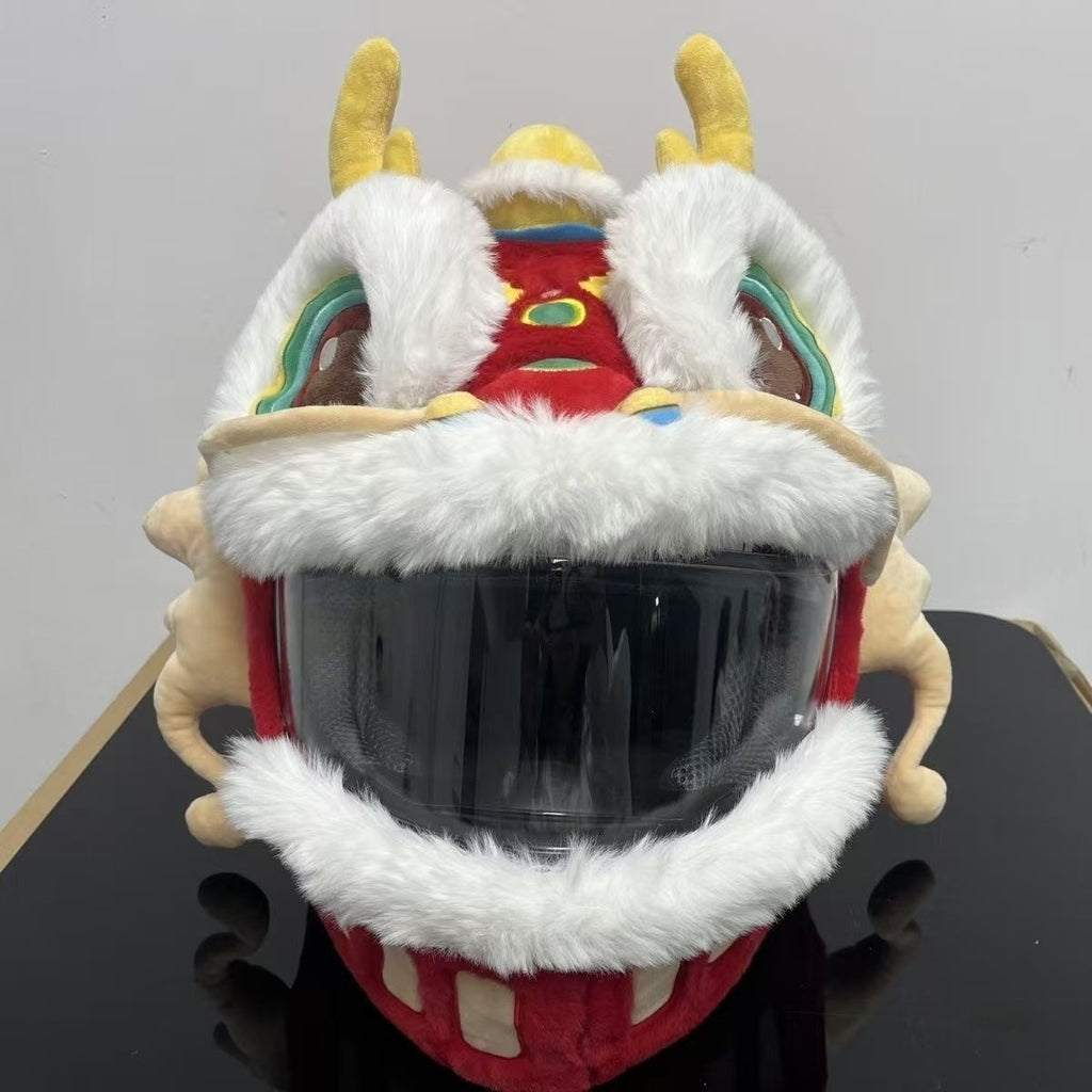 Helmet Protection Lion Dance Helmet Cover Lion Dance Motorcycle simple