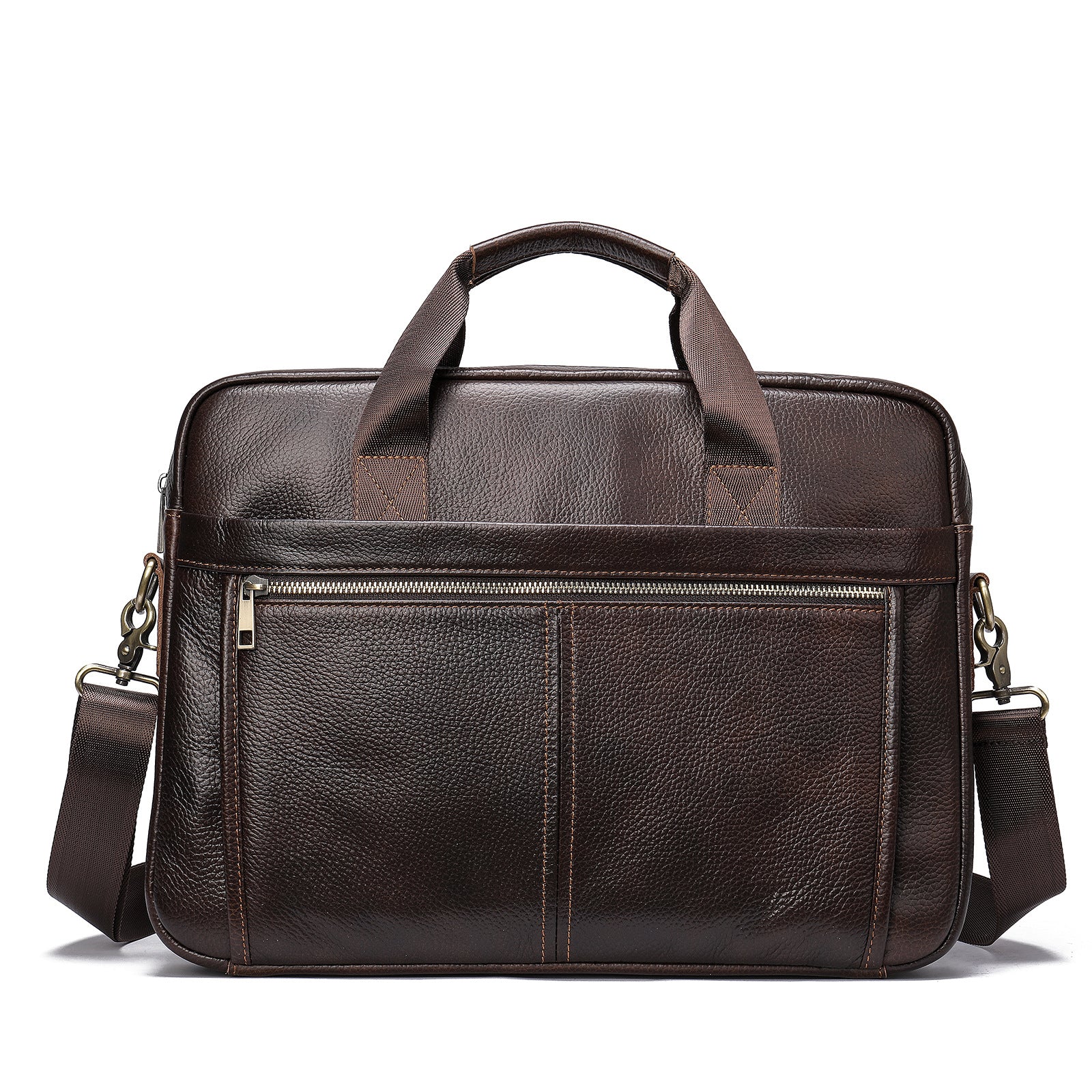 Personnalité mode Sac à main Cowhide de première couche pour hommes