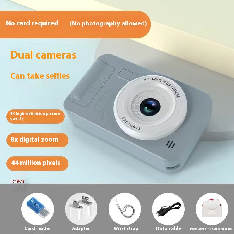 CCD Digital Camera Kindergarten Gifts Digital Camera Student HD Pixel Portable Mobile Phone