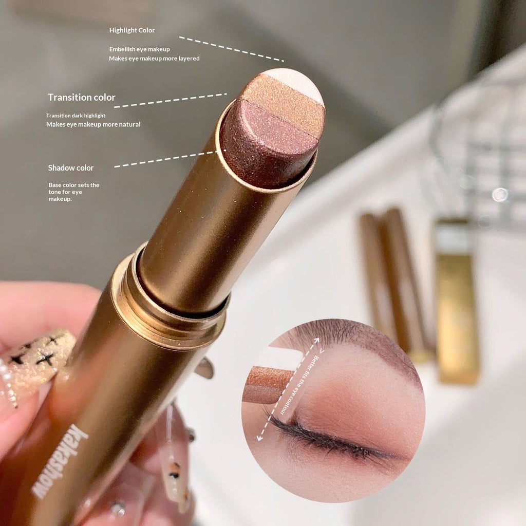 Kakashow Makeup Dynamic Eye Trio Gradient Eyeshadow Stick