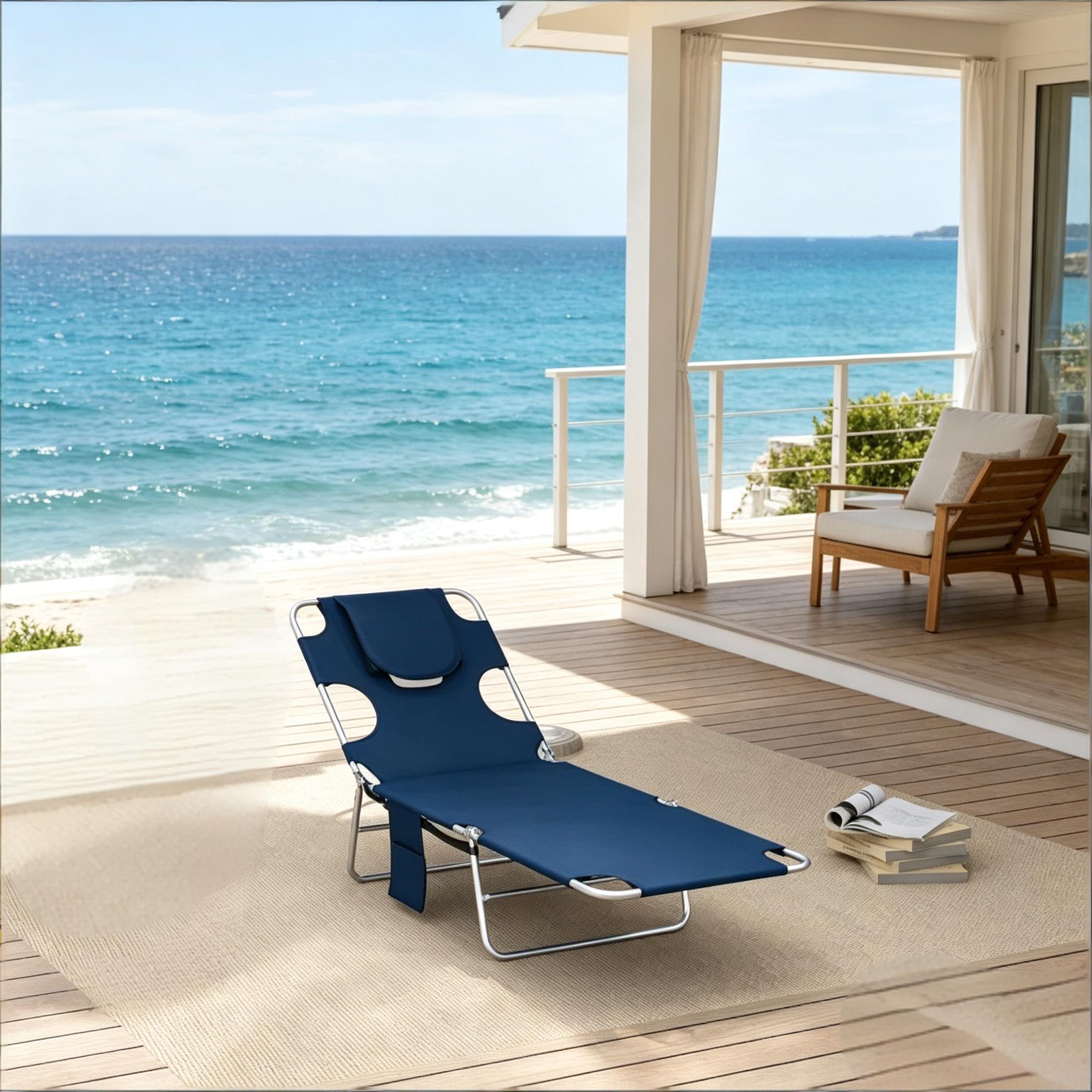 Chaise de salon en extérieur Chic