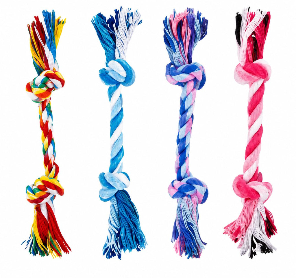 Mini Paquet de corde à croquer pour petits chiens - Jouets de corde à croustilles pour Chihuahua