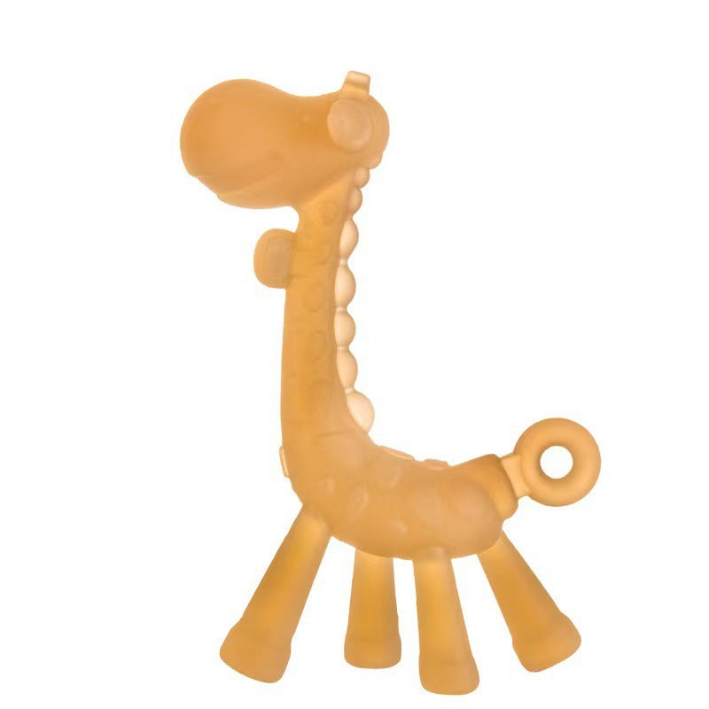 Bébé liquide Giraffe Teether Safe Silicone Nano Molar Rod