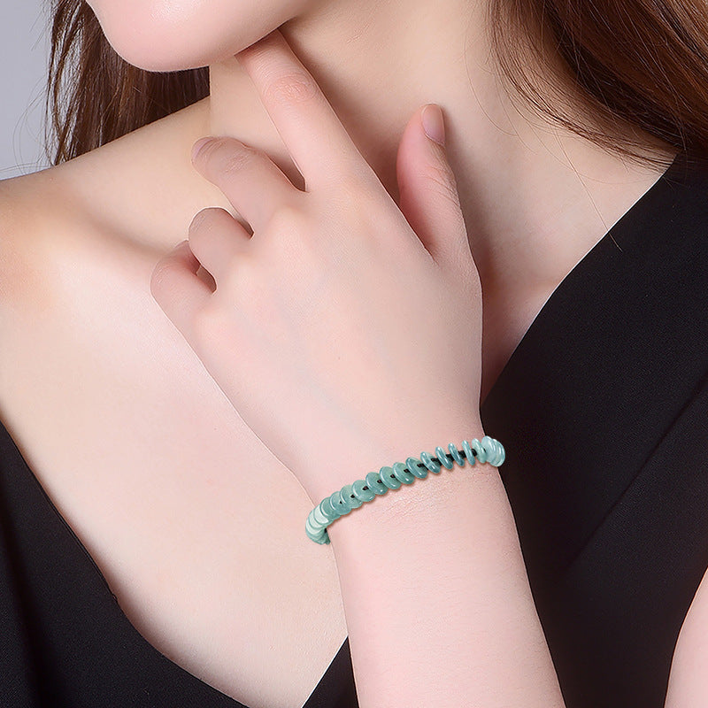 Bracelet tressé naturel haut de gamme