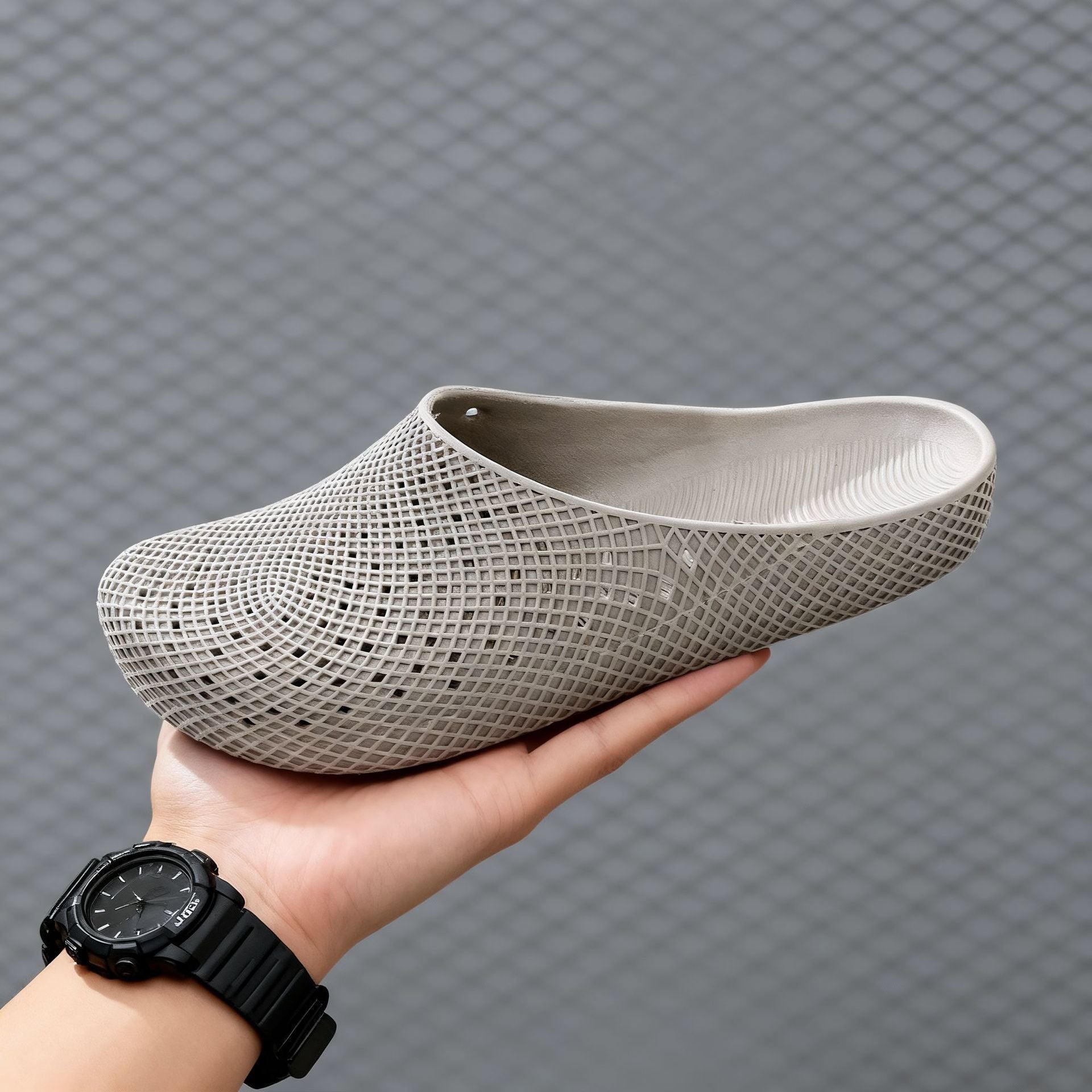 Hommes Respirant Chaussures d'eau Slip-On River-Walking Sandales