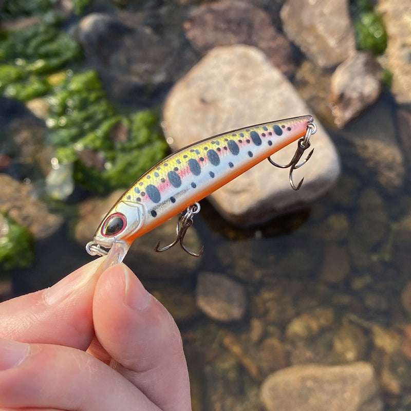 Streamer Lure Quick Sink Bobine rapide Long Cast Minnow 6,3cm