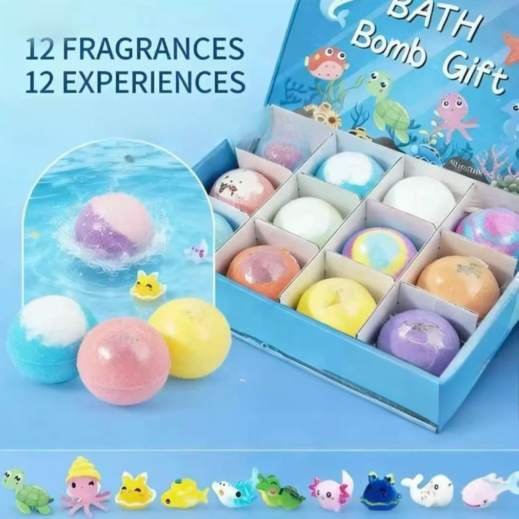 12 Bath Bomb Gift Set