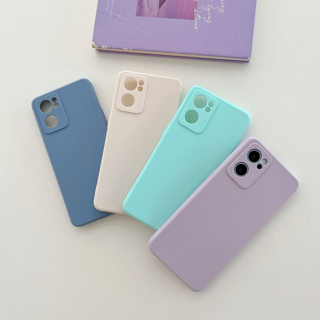 Fine trou Matte TPU Bord droit Couverture de protection
