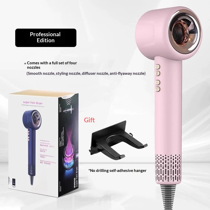 Household High Power Anion Quick Dry Bladeless Hair Dryer