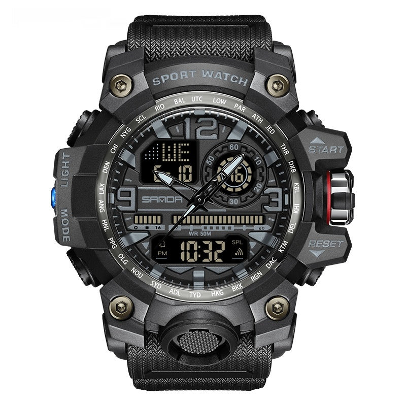 Électronique Jeunes Étudiant Mode Tendance Cool Montre pour hommes