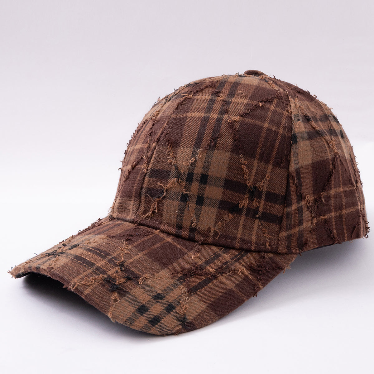 Casquette de baseball en Plaid, tendance