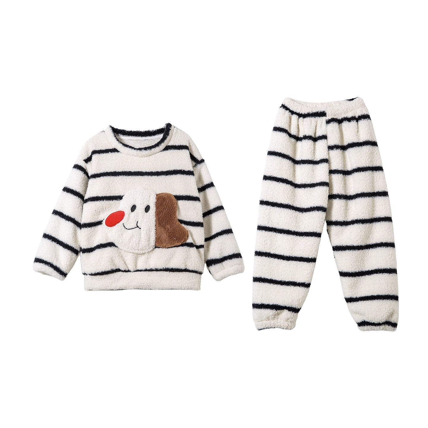 Pyjama chaud et ensembles de vêtements de salon pour petites filles