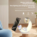 Petite Lune Lumière Magnétique Chargeur sans fil trois en un