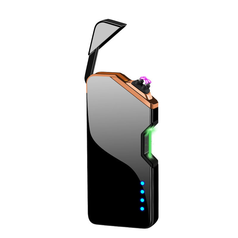 Métal Photoélectrique Induction Double Cigarette Lighter