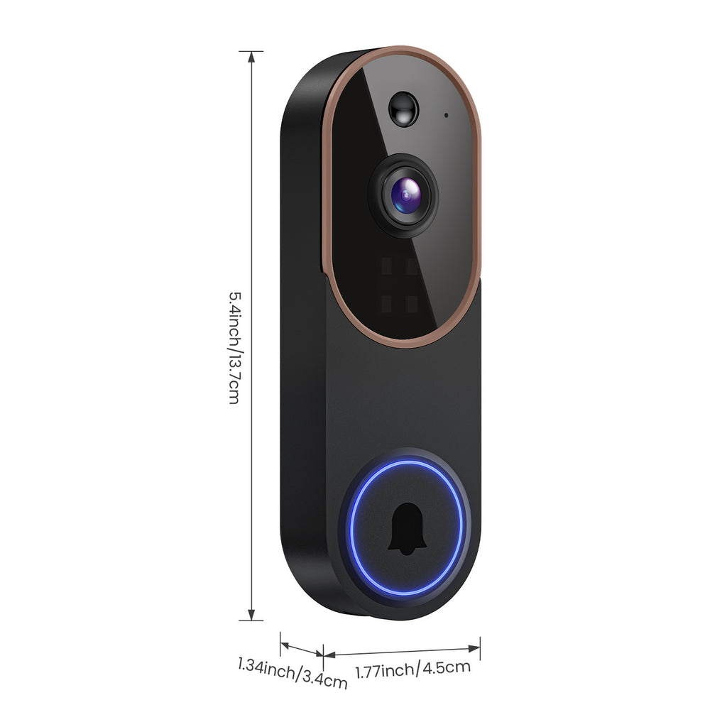 Smart Home Outdoor Wireless Doorbell Camera Video Intercom HD