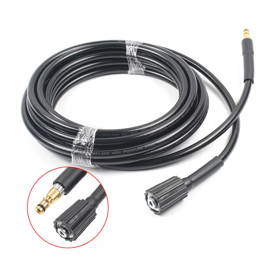 Tuyaux de tuyau d'extension de 15m pour laveuse haute pression Karcher K2 K3 K4 K5