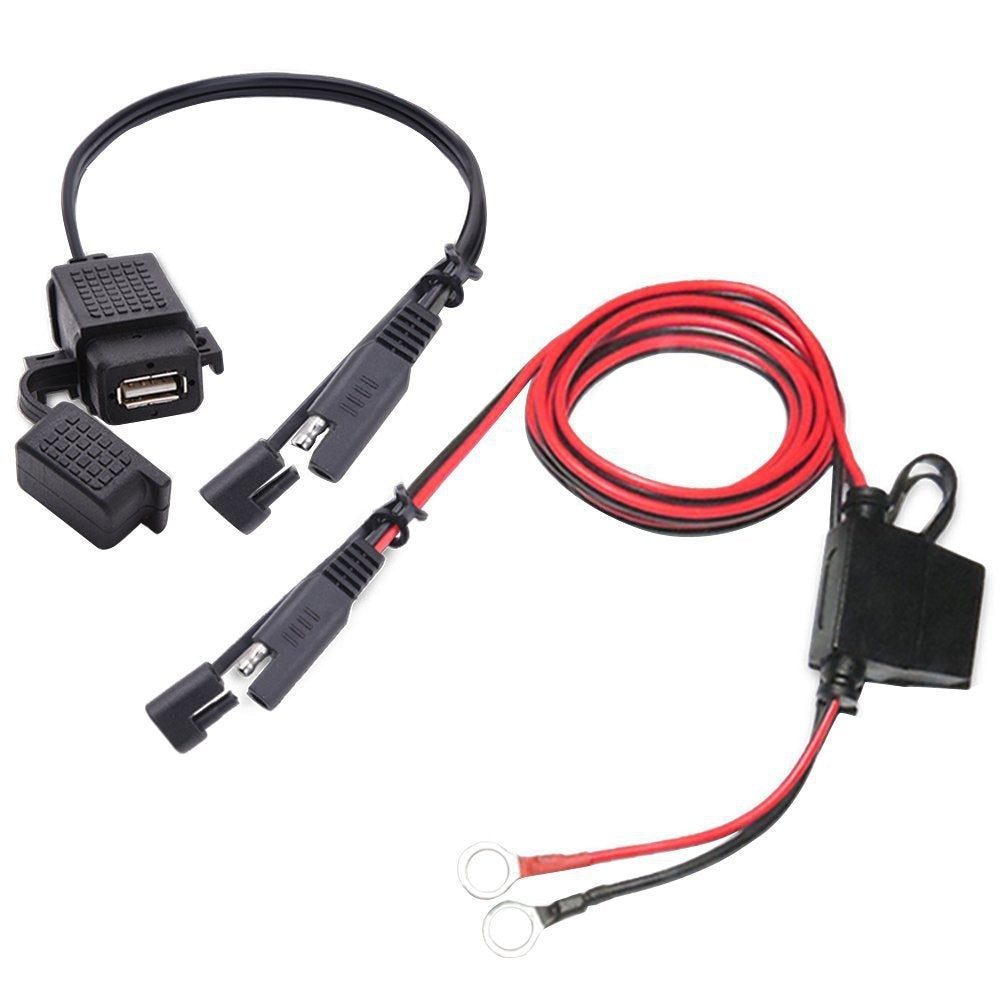 Adaptateur USB Téléphone GPS Chargement de SAE à moto