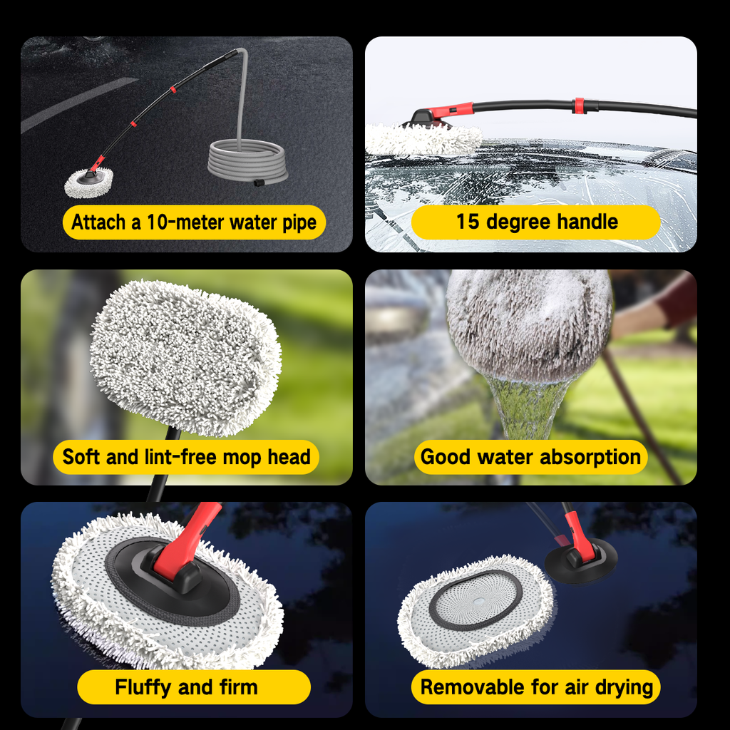 Portable 41-pouces automatique de lavage de voiture d'eau pour usage domestique et extérieur