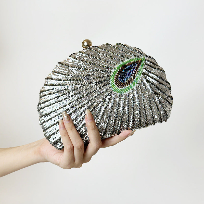 Sac à main vintage pour femme Perled à épaule unique