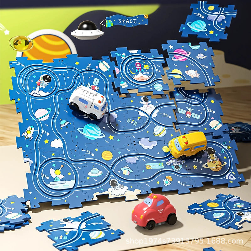 Jouets électriques assemblés de bricolage pour enfants