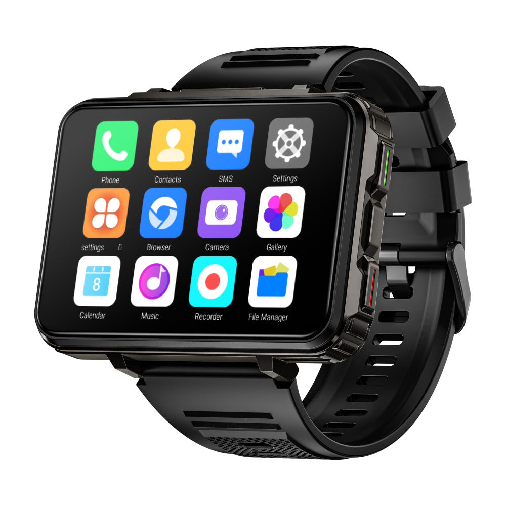 Grand écran Smart Watch 4G Android système caméra double