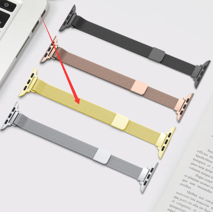 Milan en acier inoxydable Mesh Bracelet petite taille Bracelet magnétique