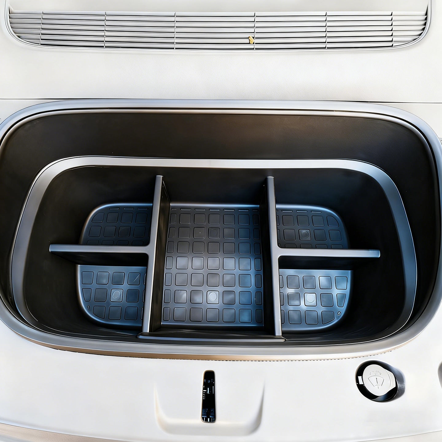 Convient pour la boîte de rangement dans le coffre avant du modèle Tesla rafraîchi YYL