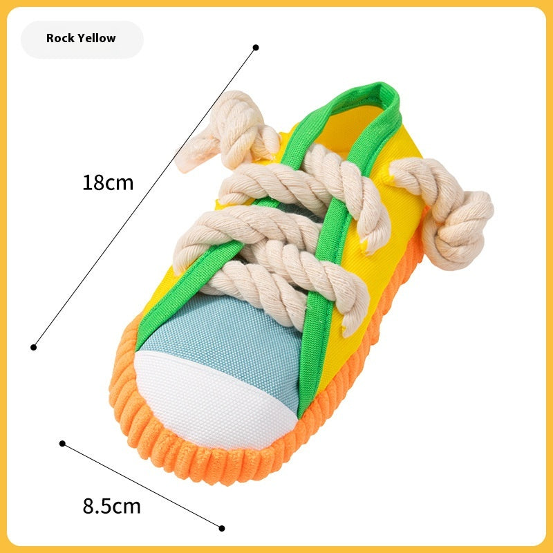 Pantoufles de son chien Jouet Self-Hi soulagement Bends et Hitches Molar