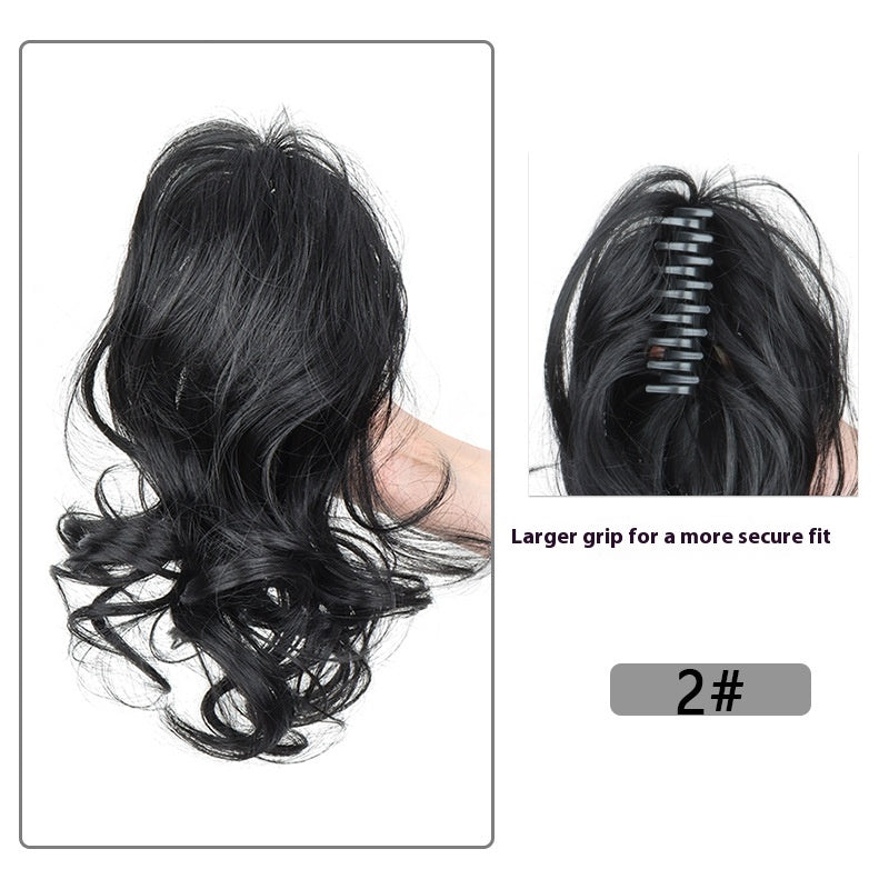 Haut Cranium Can Tie Ponytail épingle à cheveux arrière Tête de requin Clip Ponytail Braid