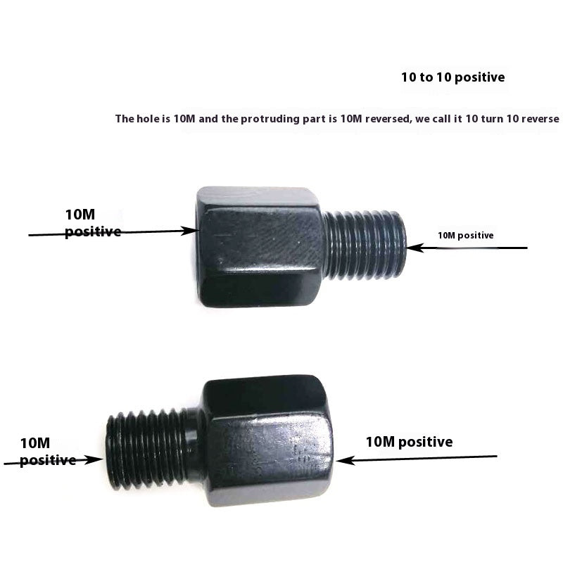 Rétroviseur de moto miroir de connexion vis