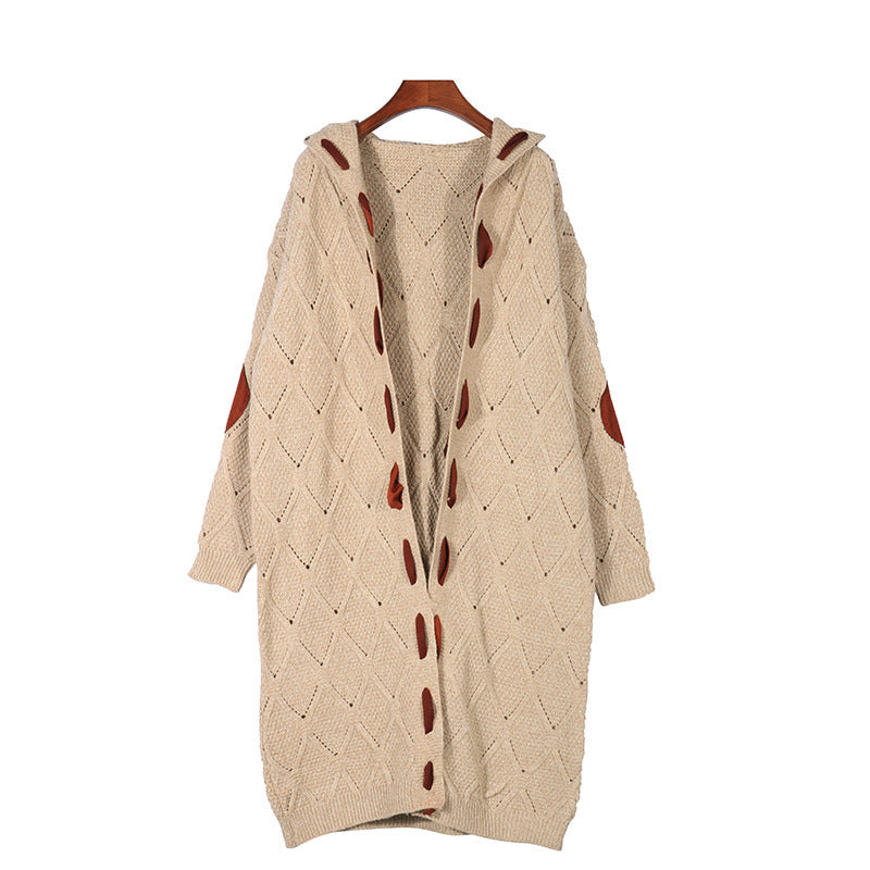 Spot 2022 Automne et hiver Explosions Wish Sweater Sweater Femme Amazon Ebay Long Coat