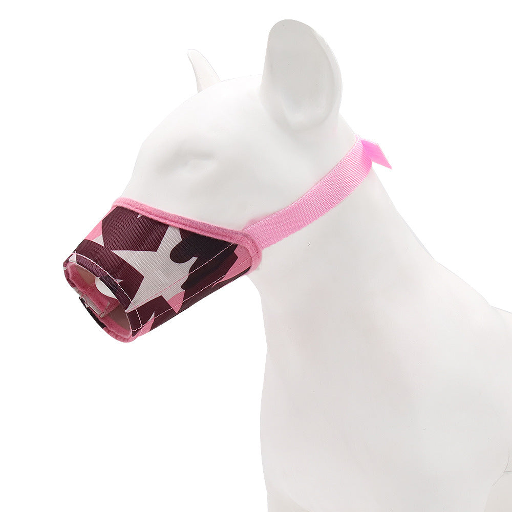 Couverture de bouche de chien réglable anti-bite