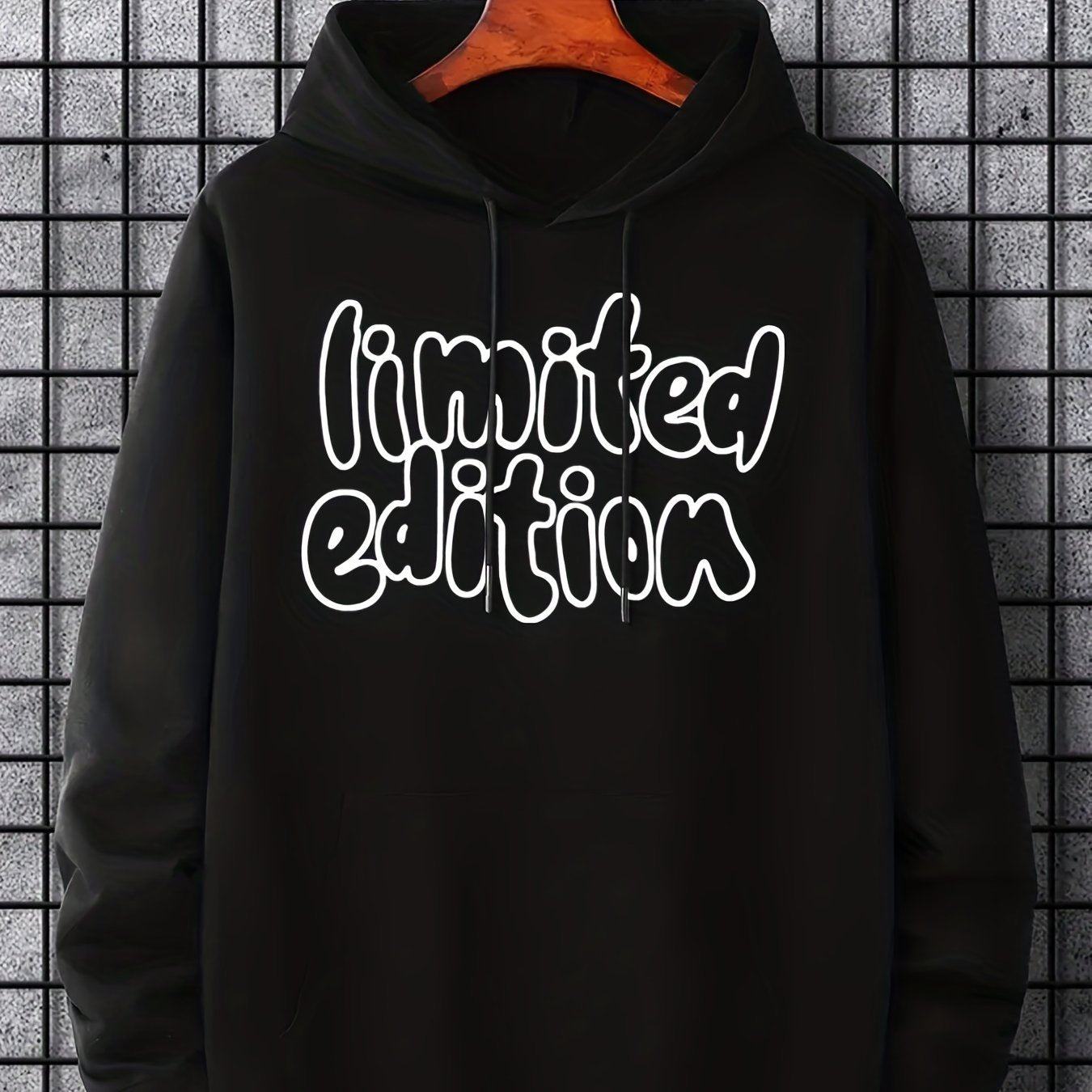 Taille européenne Homme édition limitée Motif polaire Hoodie décontractée