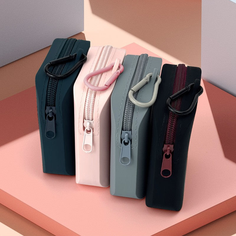 Sac de nourriture pour chiens en silicone extérieur portable