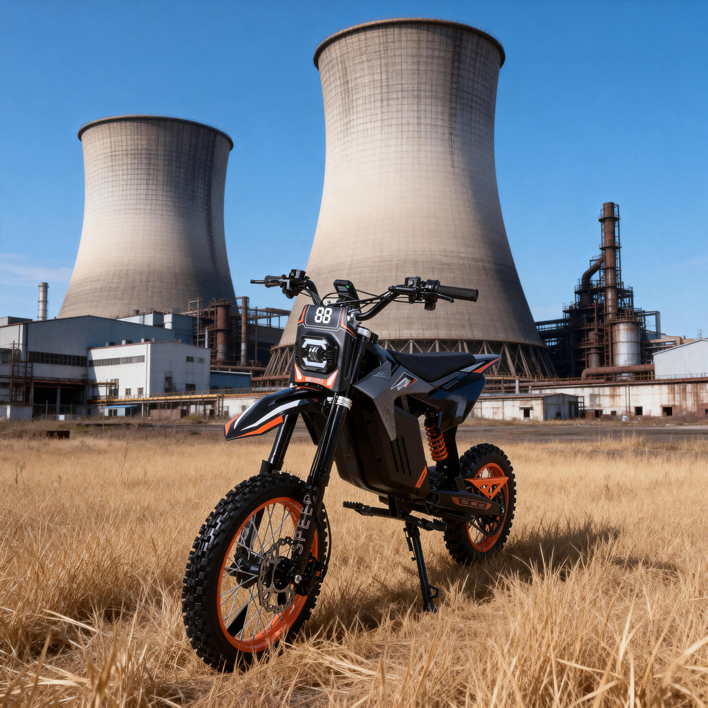 Y88 14 pouces Roue hors route moto électrique avec moteur de puissance 3000W