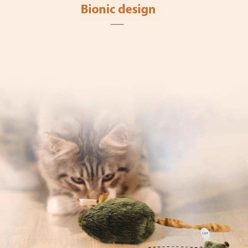 Jouet chat en peluche Simulation Sound Little Mouse Produits pour animaux de compagnie