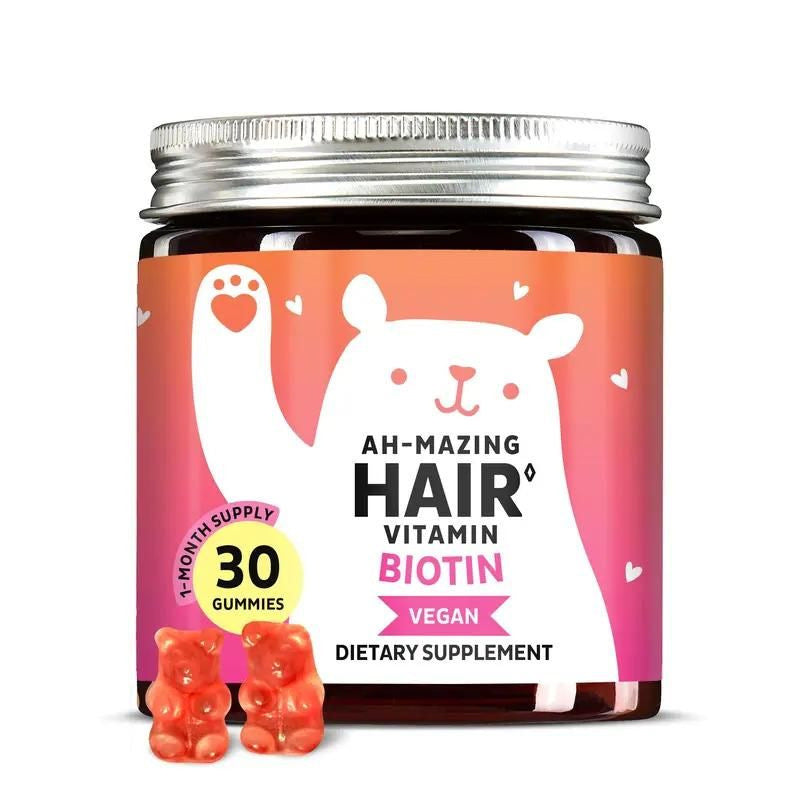 30-Month Portable Biotin Gummies for Home Use
