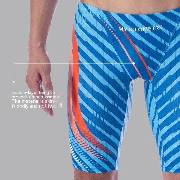 Trunks de natation à cinq points pour hommes
