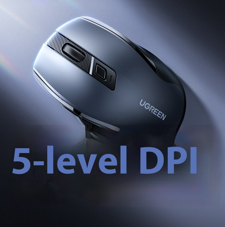 Lampe de poche sans fil Bluetooth Mute Taille Dual-mode Ergonomic Laptop Office Mouse