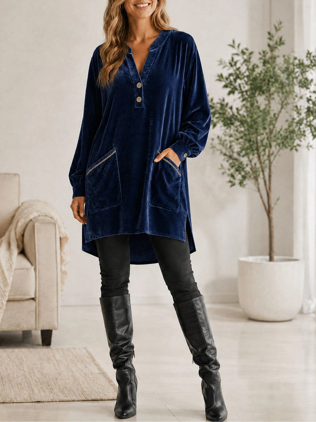 Blouse de polyester
