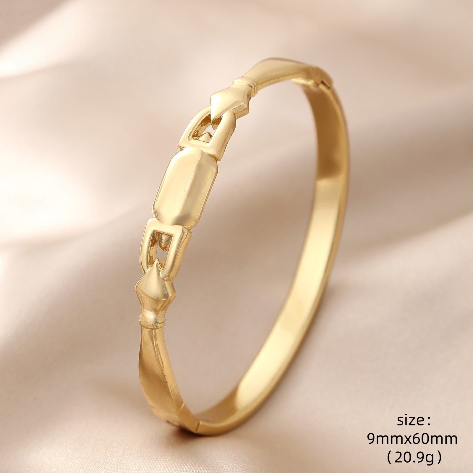 Bracelet femme en acier inoxydable simple et polyvalent
