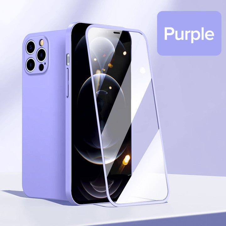 Le boîtier de téléphone mobile tout compris est adapté au film trempé en plein écran pour prévenir la poussière