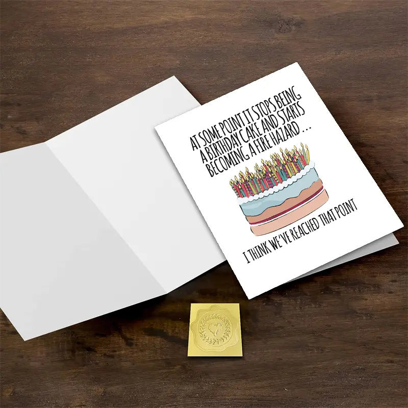 Fun anniversaire Cartes d'anniversaire créatives pour les amis parents hommes et femmes