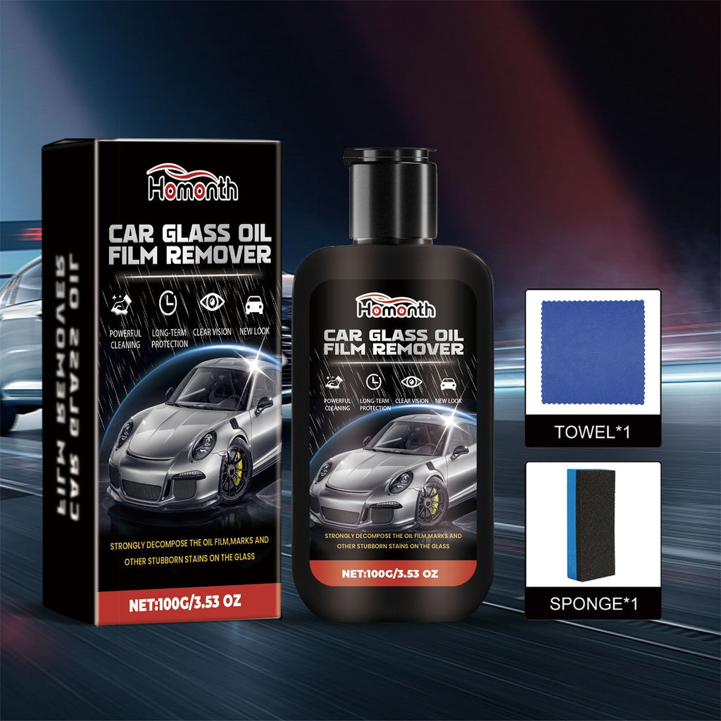 Kit d'enlèvement de film d'huile de verre automobile HOMONTH